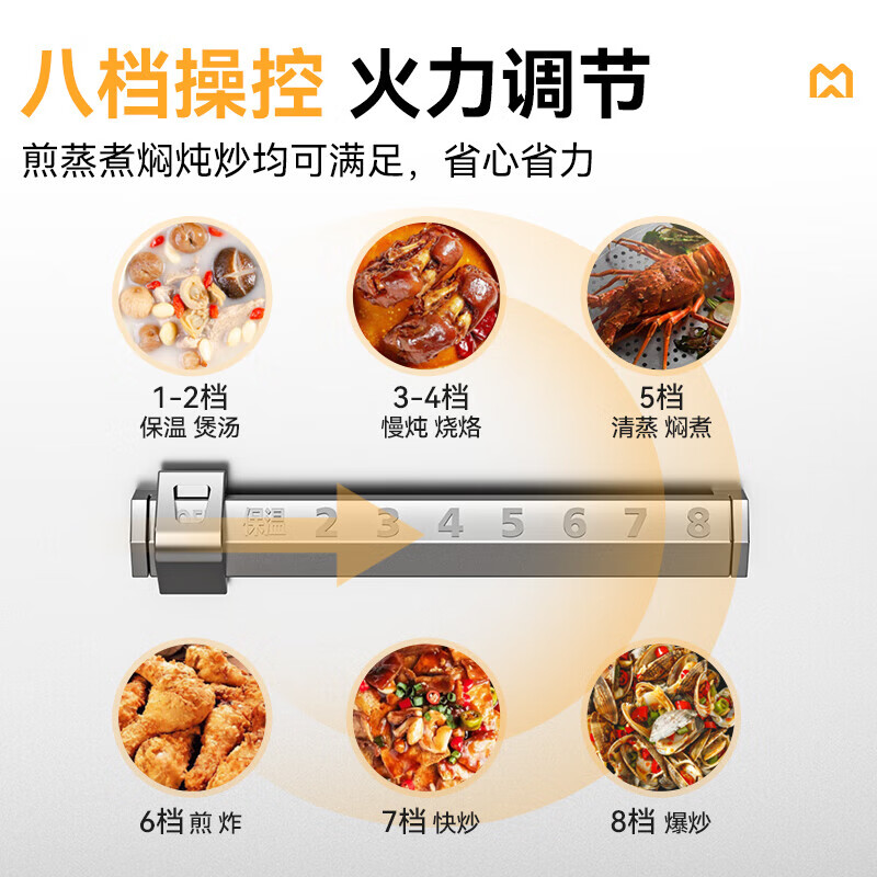 麥大廚大型大炒爐電灶臺豪華款25KW單頭工廠食堂商用大炒鍋